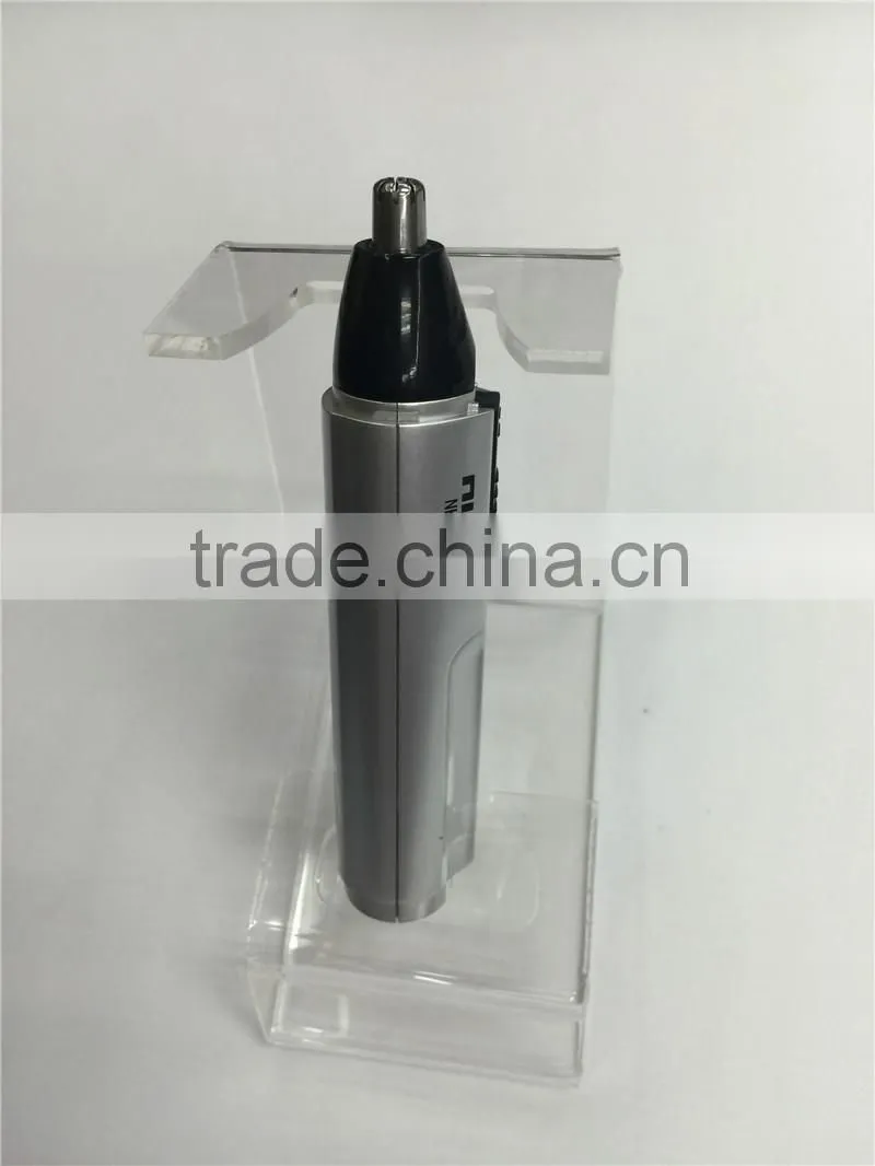 2 in 1 rechargeable manual electric nose hair trimmer corded