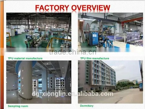 dongguan xionglin TPU sport film and inflatable film for toys/inflatable ball
