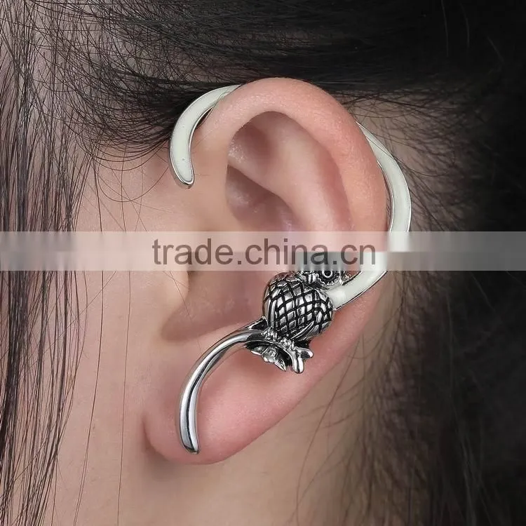 glow in the night owl j old fashion animal shaped earrings