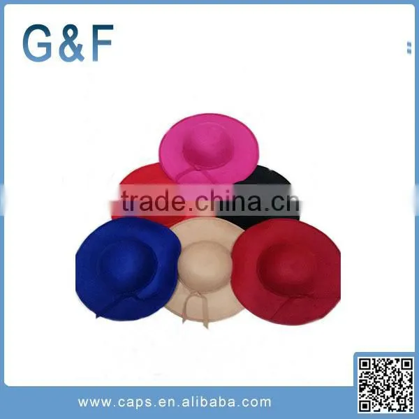 European Style Wool Felt Sauna Hat For Ladies