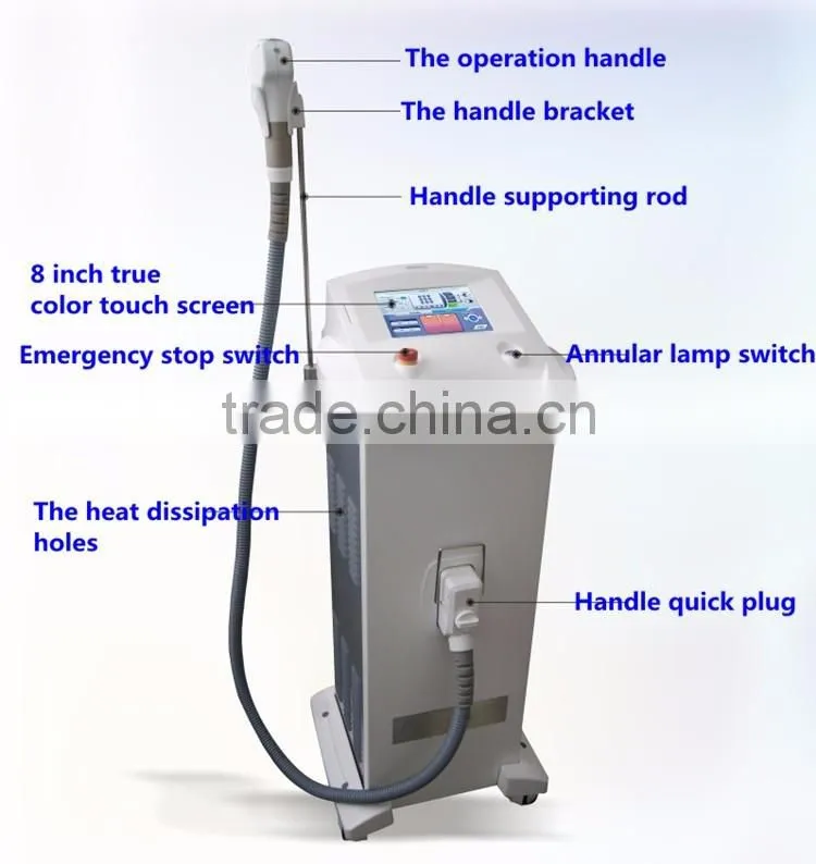 Medical 808nm vacuum slimming machine Hair Removal Machine