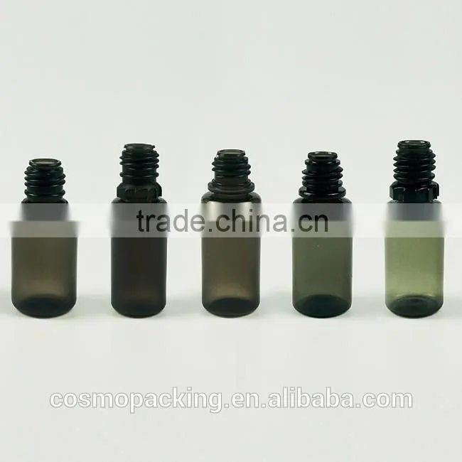 wholesale 10ml 20ml 30ml pet plastic bottle empty e cig liquid smoke oil bottle with Child and tamper evident cap