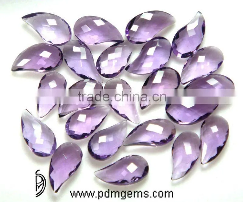 Amethyst Mango Shape Cut Faceted Lot For Diamond Ring From Manufacturer