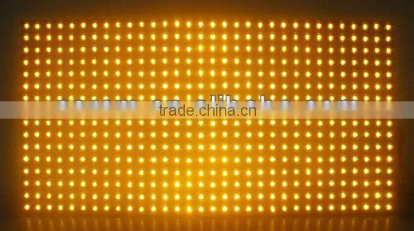 Colombia---led outdoor waterproof single red color led display module p10 32x16 pix LED red