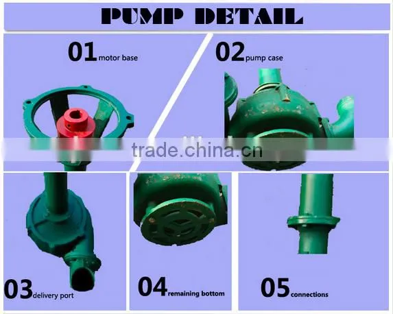 JT-1.5 Vertical Submersible Sewage Mud Pump For Stool