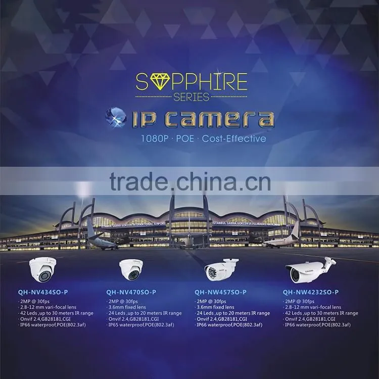 H.264 30FPS@4MP Supports Triple Streaming 4.0 Megapixel IP Camera