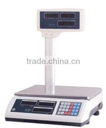 Weighing scale price computing scale with pole display KD-5006B