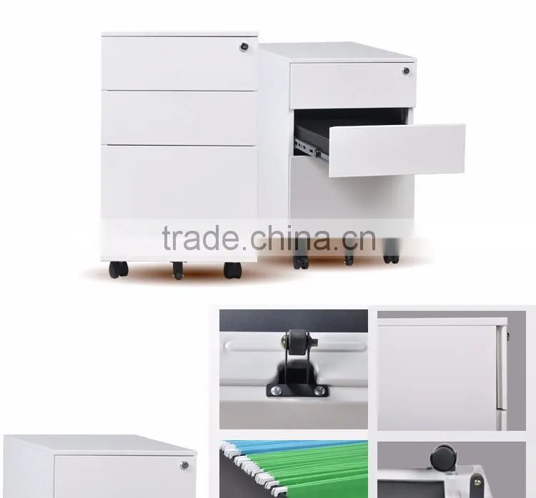 Kefeiya Commercial Furniture New Style 3 Drawer Metal Filing Cabinet