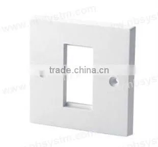 1 port Face plate UK type. Size:86x86mm