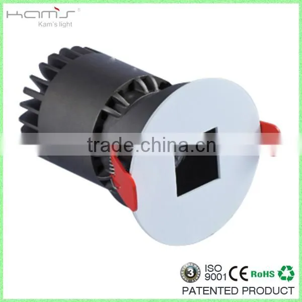 75mm Cutout CRI 90 High Lumans Dimmable 12w cob led ceiling light with SAA ,TUV approved pinhole led downlight