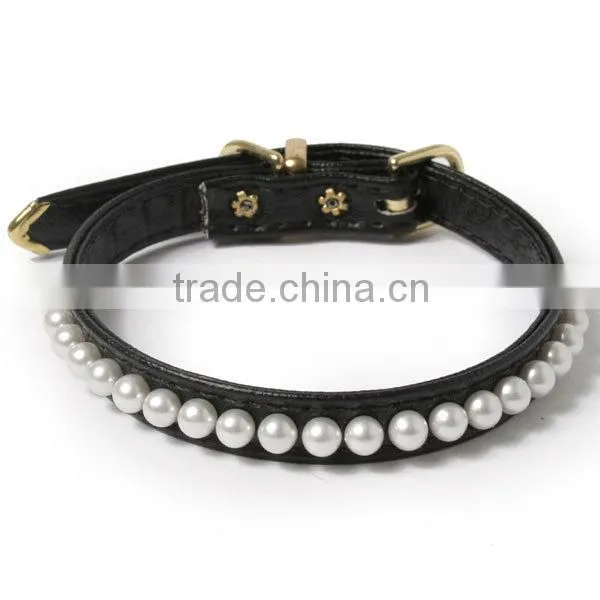 Made in China fashionable pet collars,leashes dog leather collar