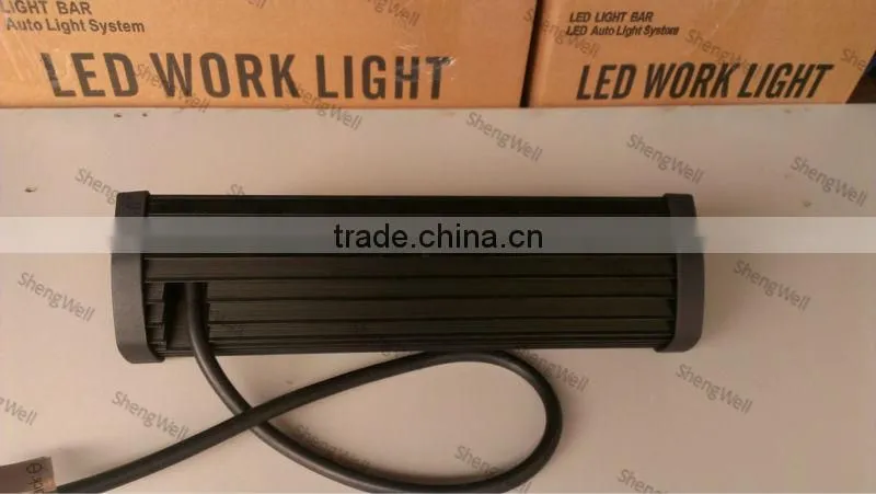 ShengWell Auto led light bar 13 inch 9-32v DC 72w IP67 Flood/Spot/Combo 72w Epistar led light bar