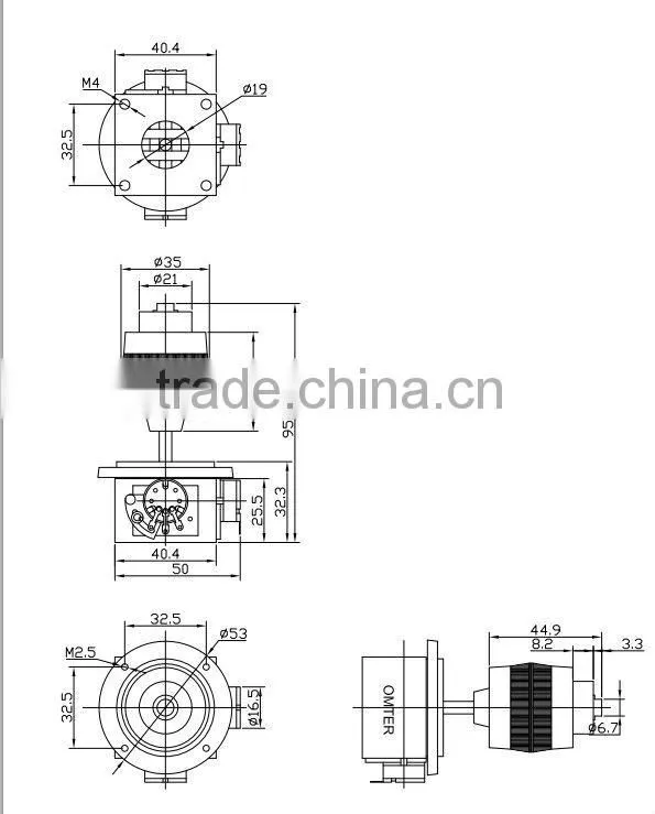 2 axis joystick with push button