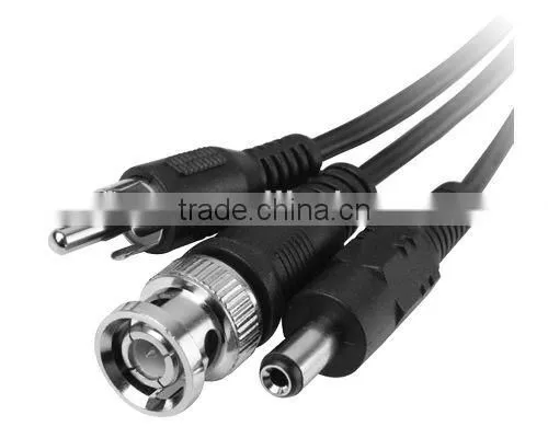 coaxial cable for cctv/catv BNC RCA DC
