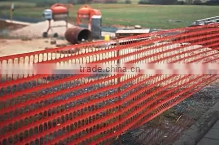 HDPE Orange Plastic Wire Mesh 1.2m Reflective Safety Fence Plastic Mesh