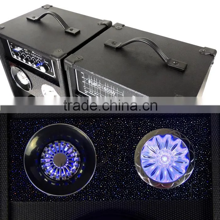 Excellent sound portable bluetooth speaker with ball light