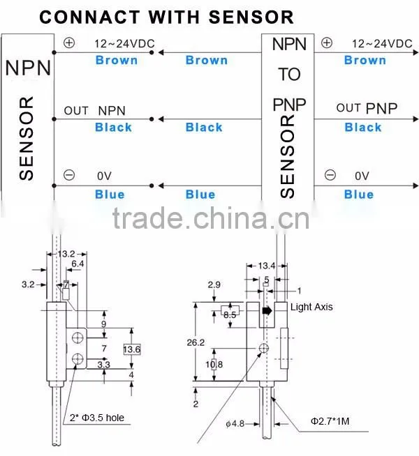 Factory high quality NPN to PNP output converter for sales