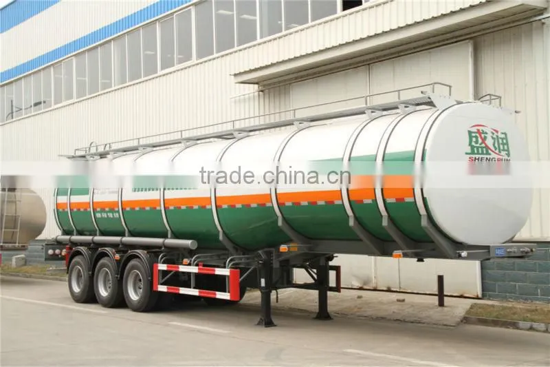 Shandong Shengrun fuel tanker trailer dimensions optional