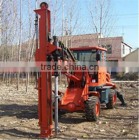 Ground Screw pile Hydraulic driving machine,screwpile driver,pile drilling machine