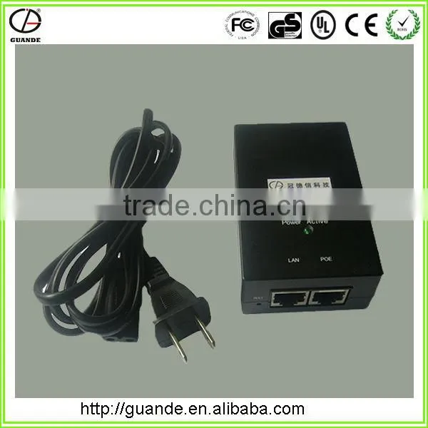 12v 1a dual ports passive poe injector