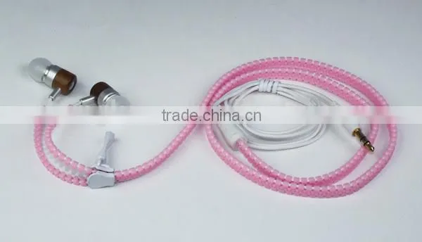 2014 China made custom wood earphone as a promotion gift use wood earphone