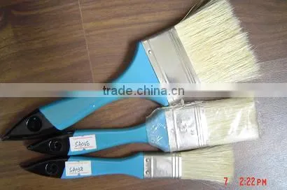 Masonry brush for smaller areas that require more preci