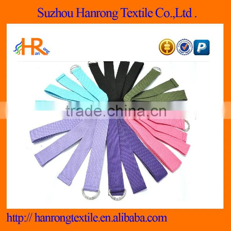 custom Cotton Yoga Strap with custom logo
