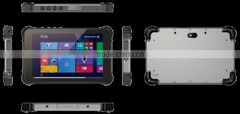 1D/2D Barcode scanner 8 Inch 3G/4G Android Rugged tablet PC with Handwriting type Docking Station