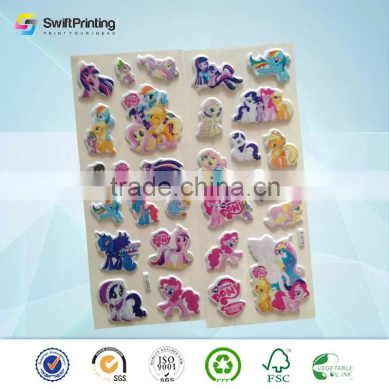 Low price classical label printing sticker
