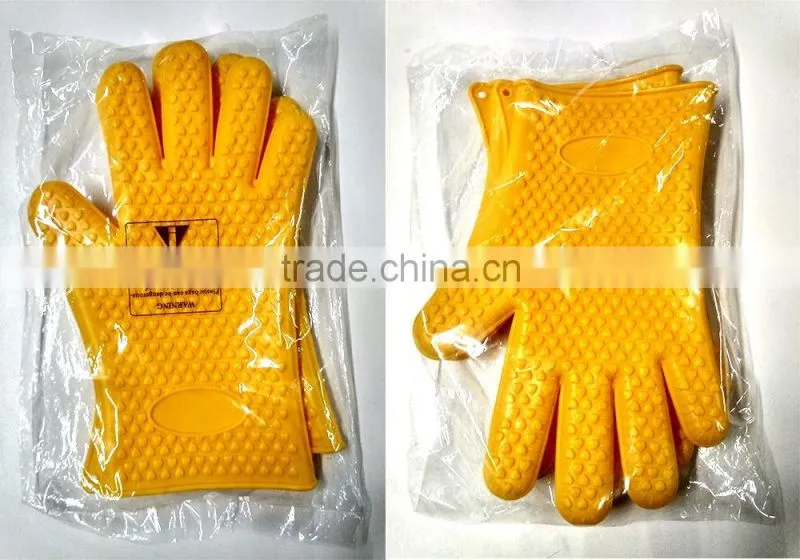 Best Quality Heat Resistant Silicone Kitchen Glove for Cooking