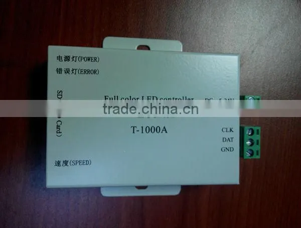 full color 2000 pixels low cost sd card led pixel controller