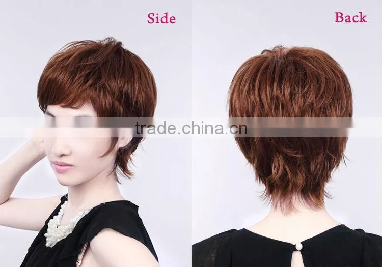 Best Selling 5A Grade Natural Colour Yaki Bob Human Hair Wig