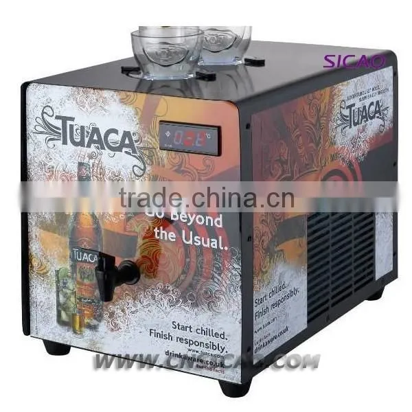 Bar Fridge LED liquor bottle dispenser cold tap machine