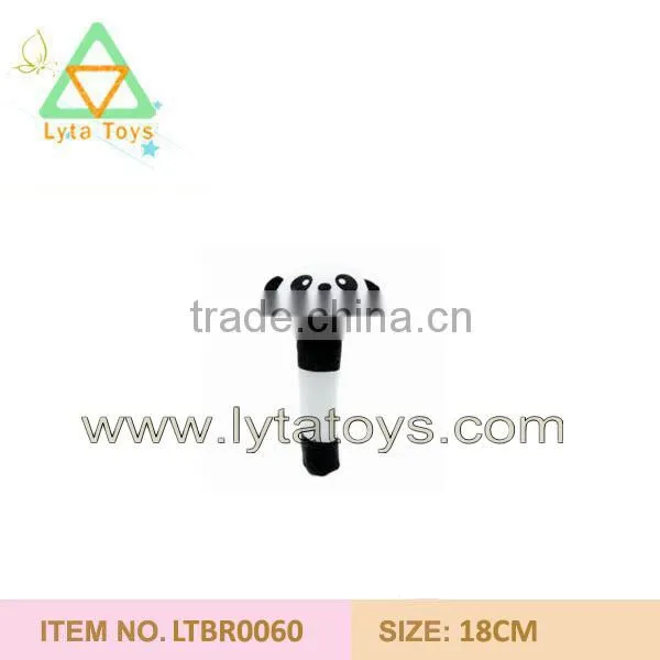 high quality plush baby rattles toys iso9001