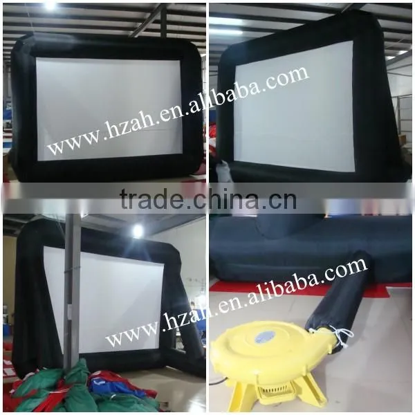 Small Outdoor Inflatable Projection Screen