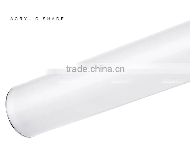 Hot Sales 12W 60cm Acrylic Round Bathroom Mirror Light For Home Decoration
