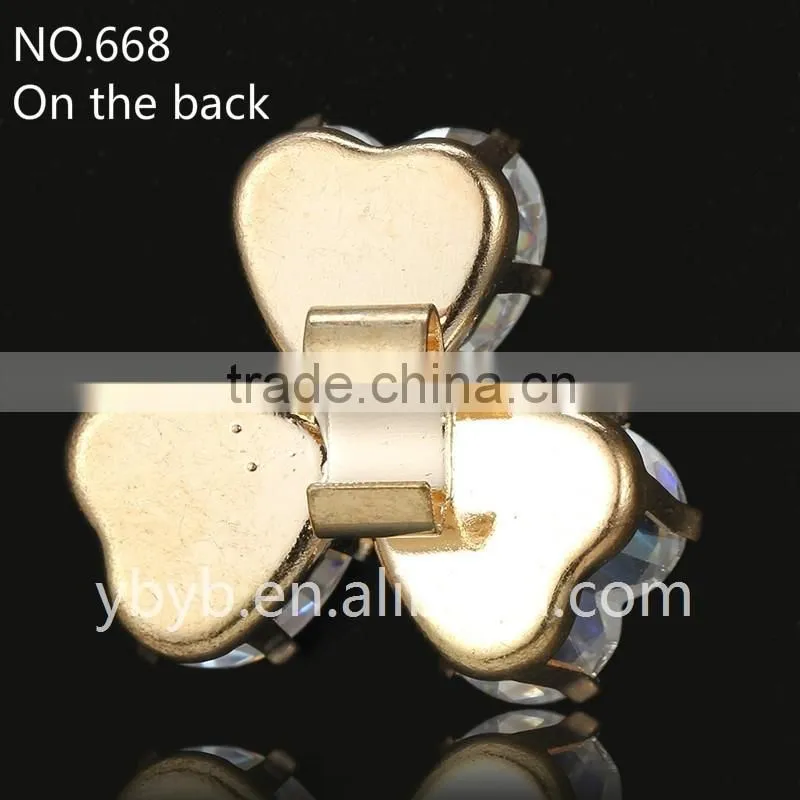 2015 new design claw Zircon with metal claw setting sew on clothes decorations-668