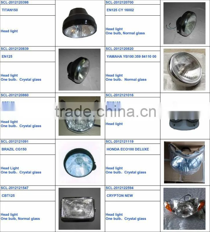 SCL-2012121373 Motorcycle Headlight DAYUN DY150-20 DY150-6 Motorcycle Parts