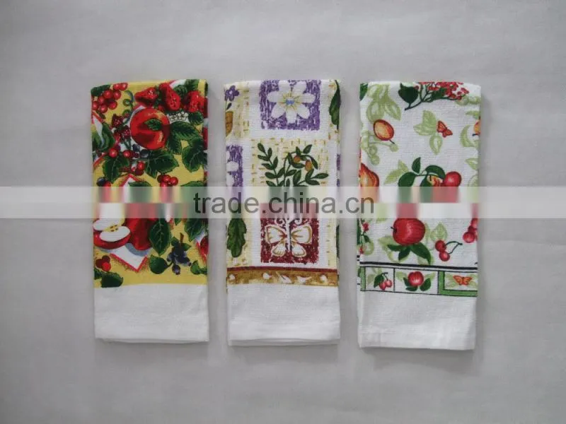 cotton printed kitchen terry towel home textile china supplier wholesale alibaba buying in bulk wholesale