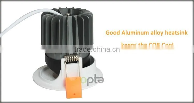 Recessed Ceiling LED Down Light Square LED Downlight Adjustable Retrofit 9W 12W