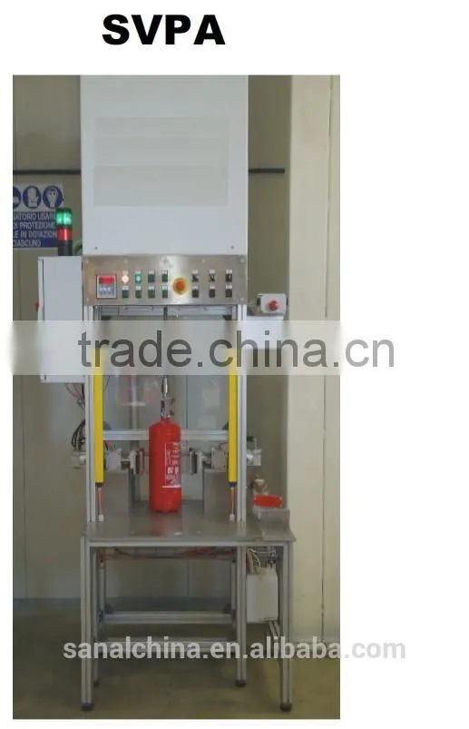 fire extinguisher foam filling machine WITH UARS