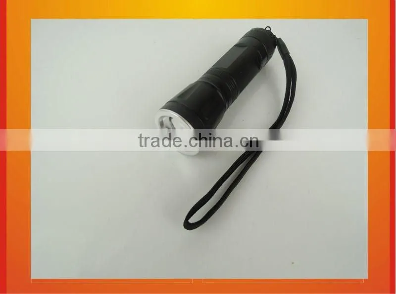 battery operated small aluminum aaa battery flashlight