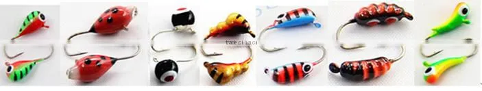wholesale painted ball ice jig