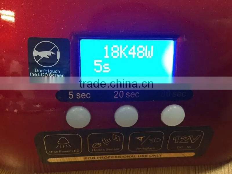 Nailtip 48W better led nail uv Lamp.finger uv gel curing lamp light dryer