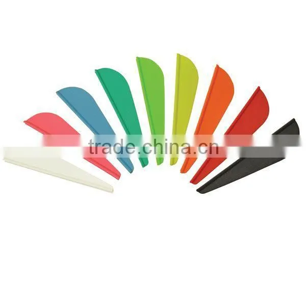 Best Selling Plastic Arrow Vanes Archery Hunting Arrow Fletching Vanes