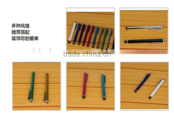 Smartphone touch pen stylus capacitive stylus pen, 2014 New stylus for phones and tablets