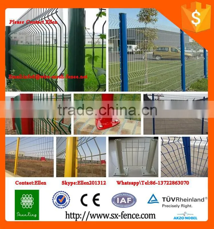 PVC Coated Wire Mesh Fence Manufacturer for Brazil market
