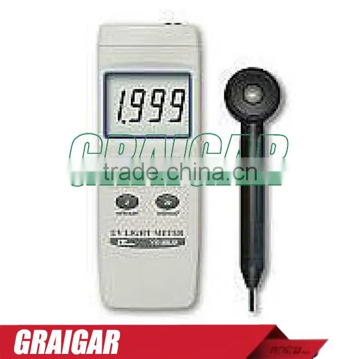 NEW &retail ,2mW/cm2,20mW/cm2, band pass290-390nm, UVA / UVB UV light meter YK-35UV WITH