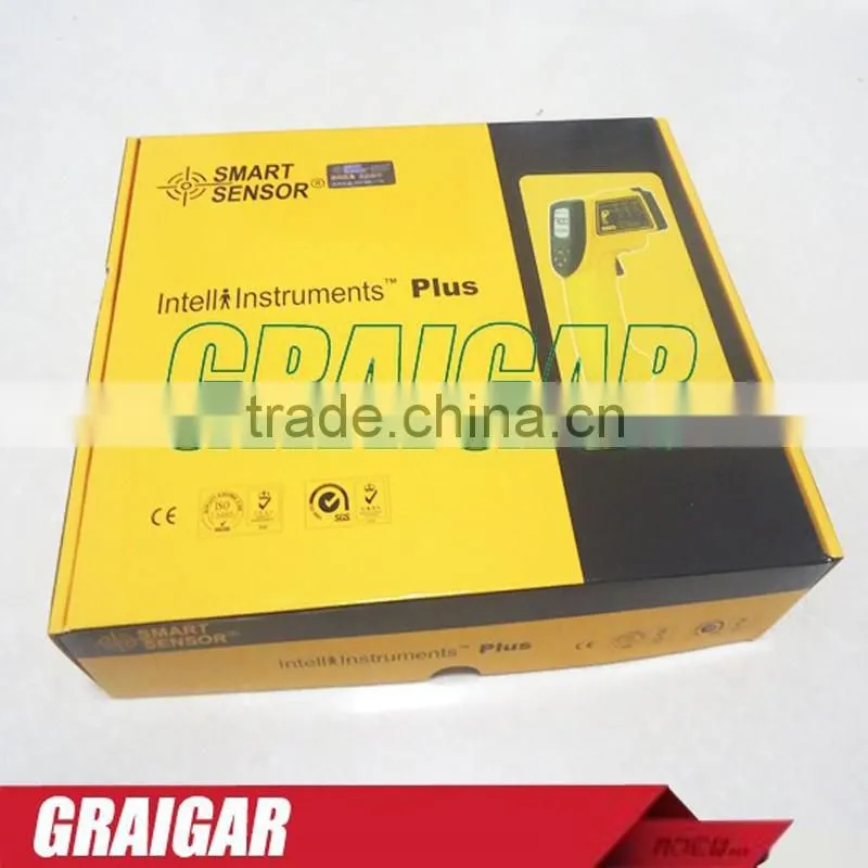 Smart Sensor Infrared thermometer AR862A+ Measurement range: -50 to 850'C