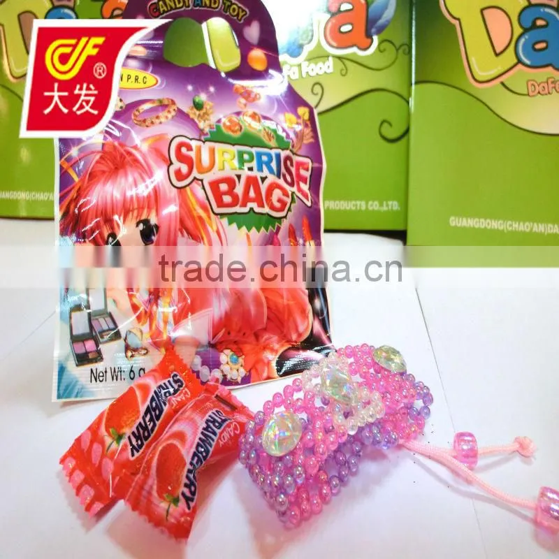 handbag shape 6g candy toy surprise bag